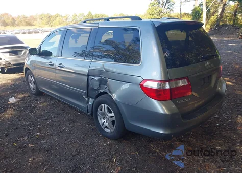 2007 Honda Odyssey Ex-L z USA, uszkodzony, nr VIN 5FNRL38767B090803